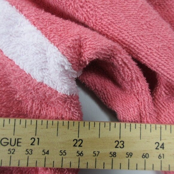 Pomander Place Women's Terry Cloth Top Sweatshirt S Pink Casual Preppy Chic 370 - Picture 6 of 8
